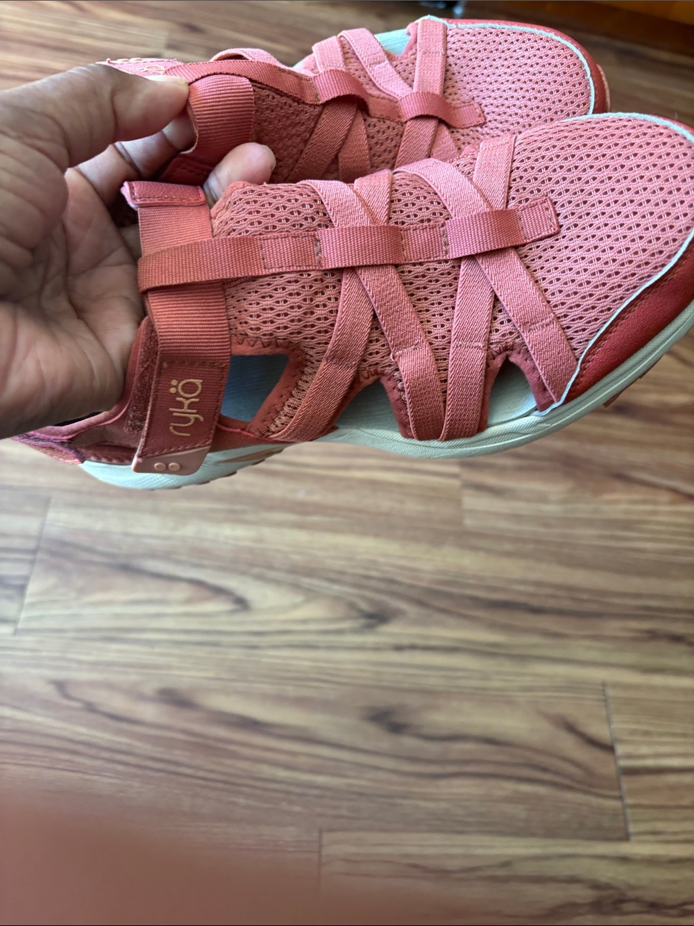Ryka Women's Coral Knit Slip-On Sport Sandal